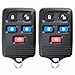 KeylessOption Keyless Entry Remote Control Car Key Fob Replacement for CWTWB1U511 (Pack of 2)