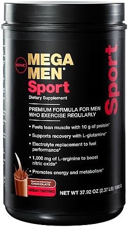 GNC Mega Men Sport, Milk Chocolate, 2.37 lb