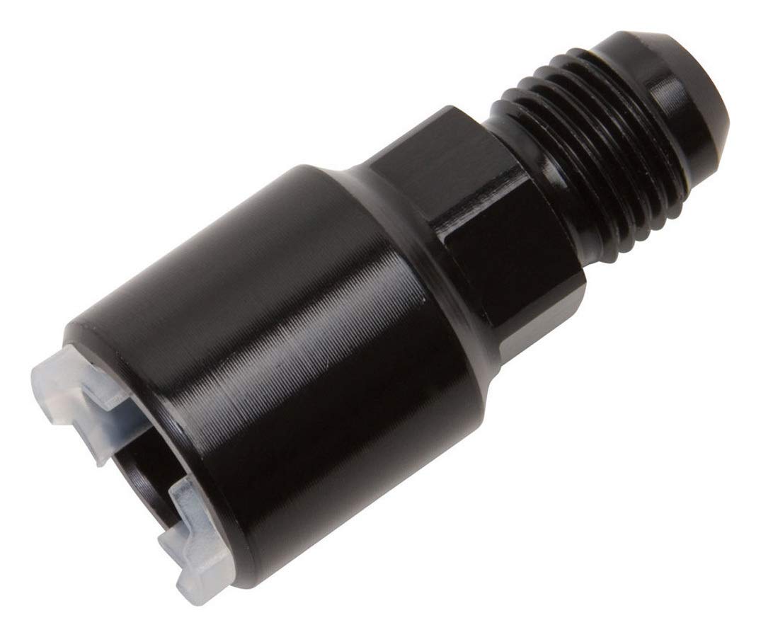 Russell 640853 -6 AN macho a conector EFI hembra de desconexión rápida SAE de 3/8, 1 unidad (paquete de 1)