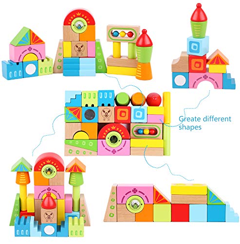 wooden building blocks for 1 year old