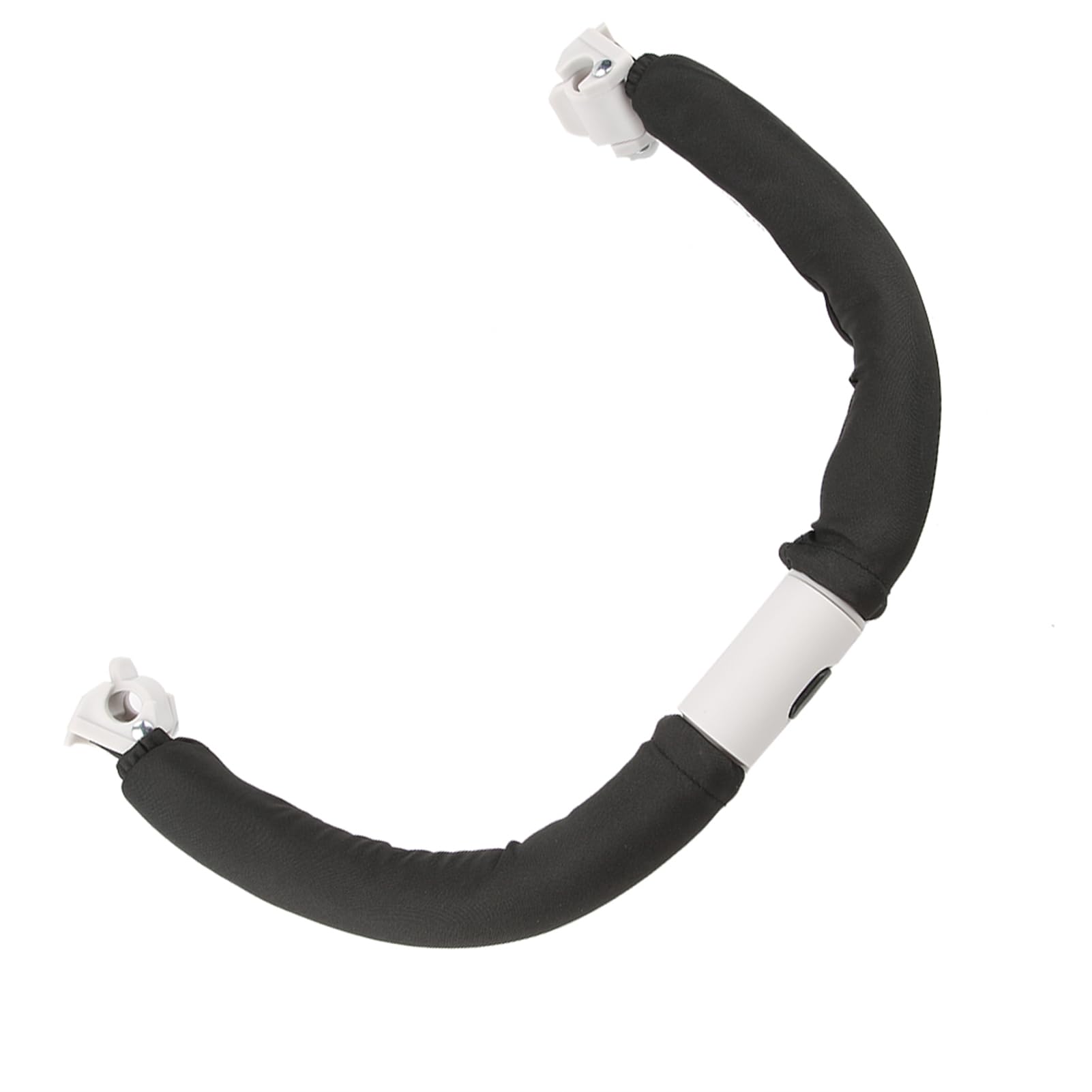 Adjustable Stroller Handle, Bumper Bar, Easily Enter and Exit, Foldable with Handlebar, Humane Design for Leaning Comfortable (Black)