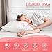 SORMAG Pillows for Sleeping, Adjustable Loft Memory Foam Pillow Hypoallergenic Bed Pillows with Washable Removable Bamboo Pillow Queen