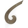 KEARING 9"(23CM) Classic Plastic French Curve Ruler Vary Form Curve Clear Hip Measuring Curve Ruler for Sewing Fashion Pattern Making Dressing Making, Design Supplies