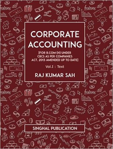 Corporate Accounting For B.Com Hardcover – 2017 by Raj kumar (Author,