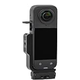 FlySimple Vertical-Horizontal Mount with Magnetic Mount for Insta 360 X5 X4 Quick Release L-Shape Bracket Adapter Support Stand Camera Expansion Compatible with Insta360 X4 Air Accessories