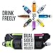 Peak Gear Waist Pack and Water Bottle Belt - Improved Belt Strap - Hydration Fanny Pack for Jogging, Walking or Hiking | Yellow