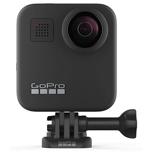 GoPro MAX — Waterproof 360 Traditional Camera with Touch Screen Spherical  HD Video 360 Photos 1080p Live Streaming Stabilization in