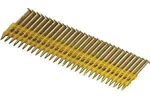 Grip-Rite GR08RHG1M 2-3/8" x .113", 21-Degree Plastic Strip Round Head Framing Nails, Ring Shank, Galvanized, 1M Plastic Tub (1000 Count)