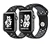 Apple Watch Nike+ Sport Band,Gersymi Tech Soft Silicone Sport Replacement Strap band with Adjustable Buckle and Quick Release for 2016 New Apple Series 2 Sport Watch iWatch