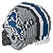 Detroit Lions NFL 3D BRXLZ Construction Toy Blocks Set - Helmet