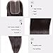 Nadula 12A Brazilian Straight Middle Part Lace Closure 4×4inch 130% Density 100% Unprocessed Virgin Human Hair Closure Natural Color (16inch)
