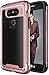LG G5 Case, SGM Premium Hybrid High Impact Shock Absorbent Defender Case With Anti-Slip Grip For LG G5 (Rose Gold + Black)