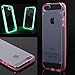 Luminous Style Glowing Hard Bumper Skin Back Case Cover For iPhone 5 5G 5th Pink (clear)