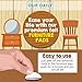 Furniture Felt Pads XL Set 185 pcs Pack! Floor Protector for Wood, Tile Floor and All Hard Surfaces. Brown Premium Felt and Heavy Duty Adhesive - for Chair Legs, Tables, Sofas, Desks and More