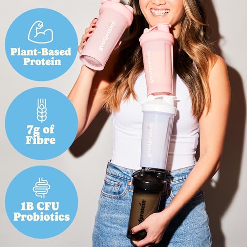 Good Protein Vegan Plant-based Protein Powder 100% Natural, Non-GMO, Dairy-free, Gluten-free, Soy-free, No Added Sugar and Nothing Artificial. Mixed Berries All-in-One Shake 880 grams