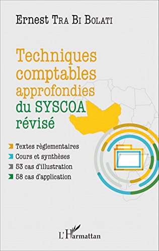 Techniques comptables approfondies du Syscoa révisé