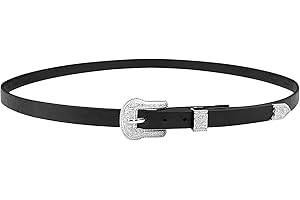 RainFlowwer Cowboy Hat Bands for Men Women Western/Fedora/Panama/Straw Hat Belts Leather Cowgirl Hatbands