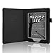 ACdream Nook GlowLight Plus 6inch Case[CAN NOT FIT Nook GLOWLIGHT 3 or 2019 New Nook Glowlight Plus 7.8 inch], Folio Premium PU Leather Cover Case for Barnes & Noble Nook GlowLight Plus, Black