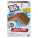 Tech Deck - Build-A-Park - Flat Ramp Grind Rail (Brown)
