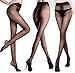 Women's Pantyhose Black Nude Control Top Sheer Tights Nylons 3 Pack