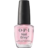 OPI Nail Envy Nail Strengthener | Clear & Opaque Crème Nail Polish Treatment | Strengthen Weak & Thin Nails