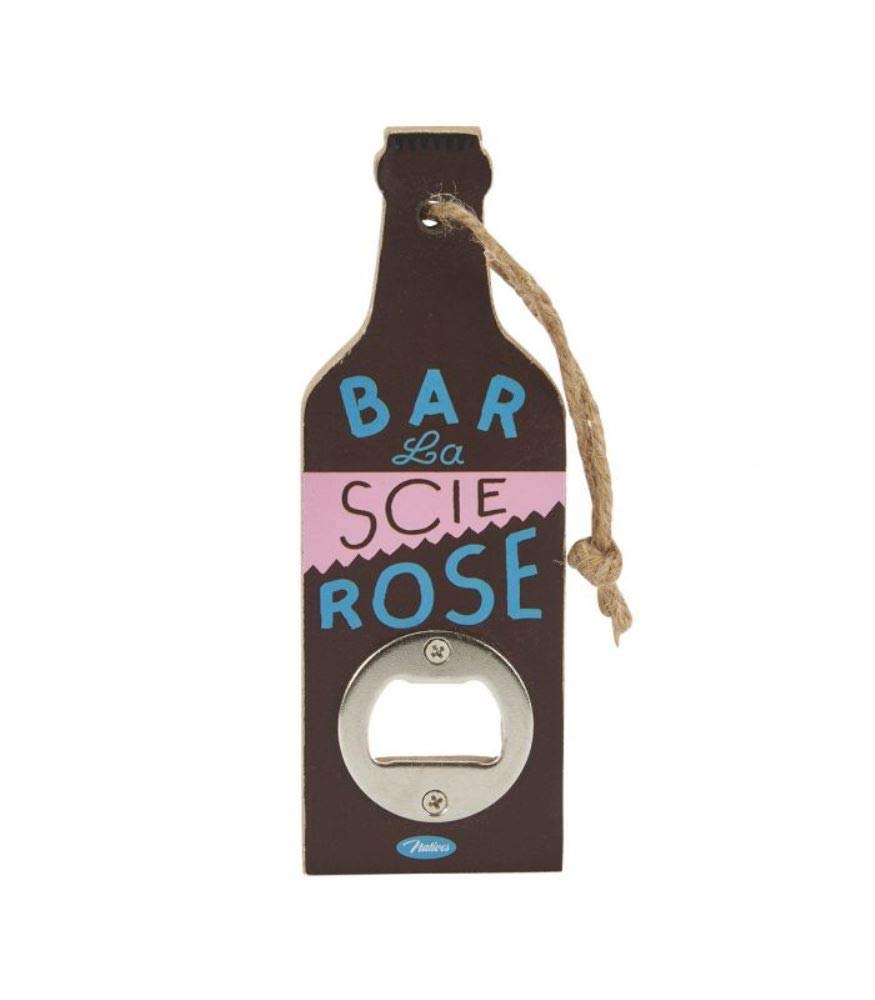Natives Bar the Saw Pocket Bottle Opener Pink