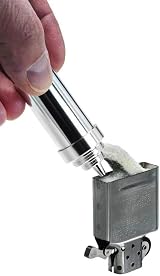 Zippo Fuel Canister Key Fob Aluminium Refillable Screw Cap view 3