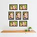 Icona Bay 4 by 6 Inch Picture Frames (4x6, 12 Pack, Hickory Brown Wood Finish), Photo Frame Set For Wall Hang or Table Top, Lakeland Collection