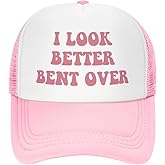Funny Trucker Hats for Women Hot Pink Funny Gag Trucker Hat for Women Girls Trips