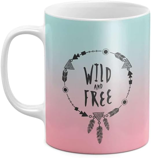 Amazon Com Wild And Free Teen Crazy Youth Quote Pastel