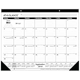 AT-A-GLANCE 2018-2019 Academic Year Desk Pad Calendar, Standard, 22 x 17 (SK241600)