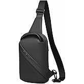 Muzee Crossbody Sling Bag for Women & Men,Lightweight Small Travel Backpack, One Strap Chest Bag for Hiking, Daypack & Travel Essentials