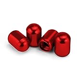 JUSTTOP 4PCS Car Tire Valve Stem Caps, Air Caps