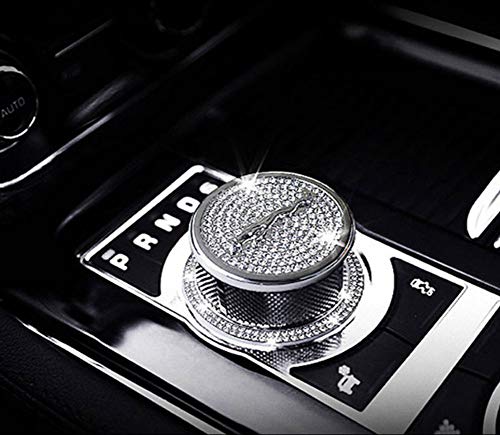 image for DEFTEN Crystal Rhinestone Car Gear Shift Knob Cover Decoration Trim St