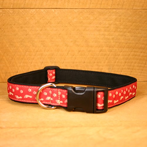 3/4" Best Friends Red Small Hemp Collar