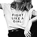 LOOKFACE Teen Girls Summer Street Tee Graphic T Shirt For Women White Small