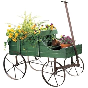 50 Off Wagon Wheel Planter Bed Garden Flower Pot Cart Rustic
