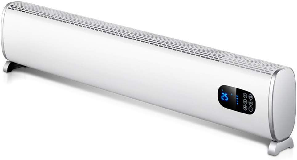Electric Skirting Board Convector Heater - with Overheating Protection,Safety Child Lock and Digital Timer,Home Baseboard Convection Heating