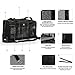 X-ZONE PET Airline Approved Soft-Sided Pet Travel Carrier for Dogs and Cats, Blackthumb 4
