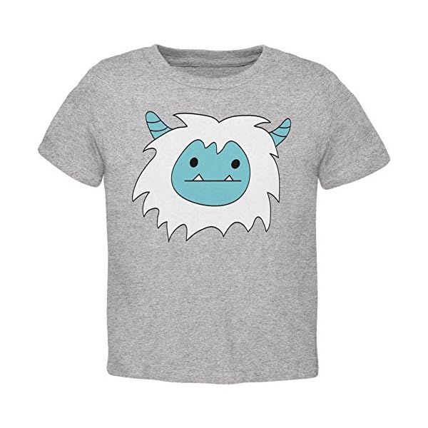 Christmas Abominable Yeti Heather Toddler T-Shirt