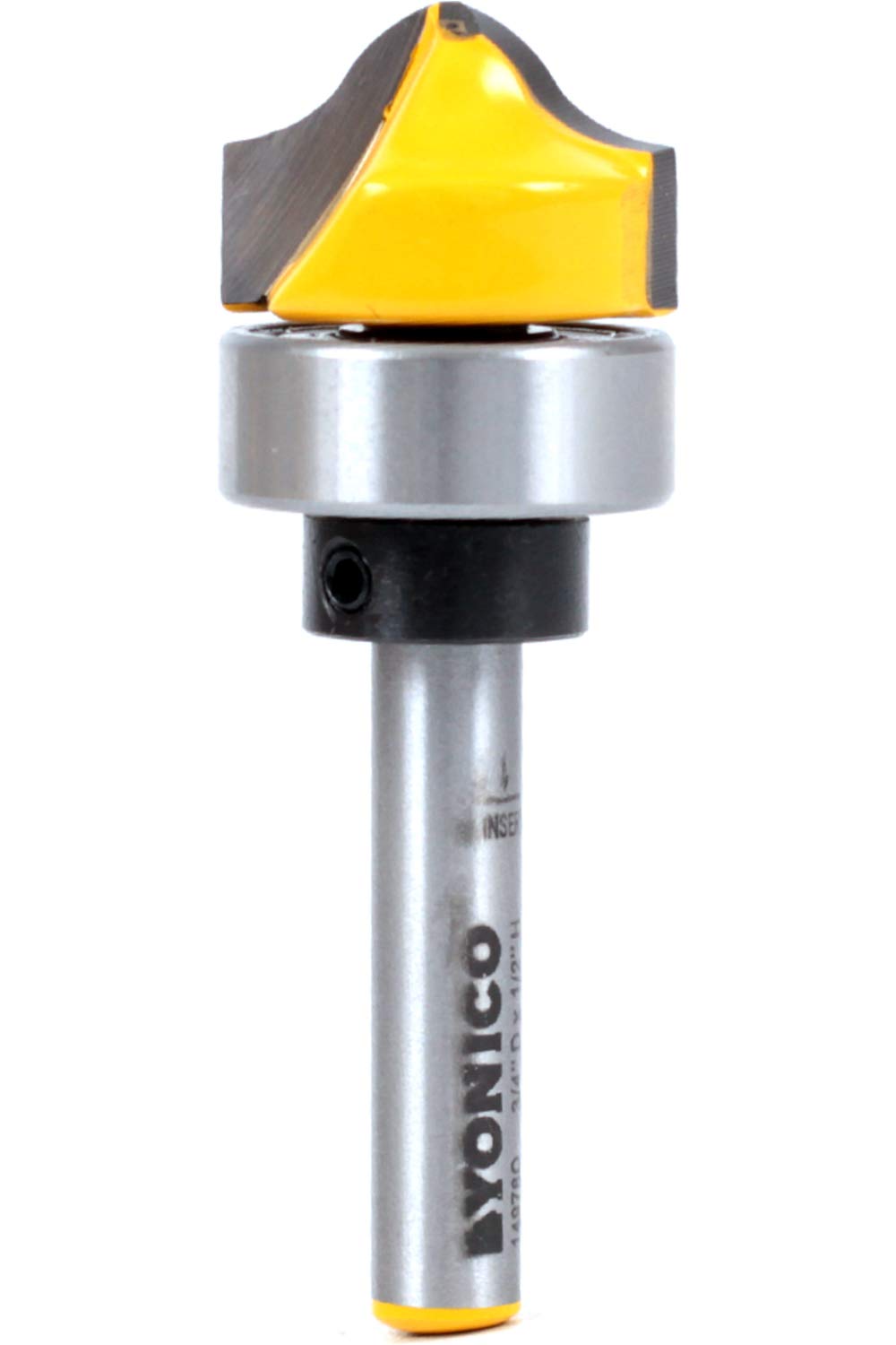 Yonico 14978q 3/4-Inch Faux Panel Ogee Groove Template Router Bit 1/4-Inch Shank
