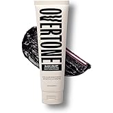 OVERTONE Color Depositing Daily Conditioner, Semi Permenant, Black Velvet | Refresh Color &amp; Prevent Fading, Hydrating, Vegan &amp; Cruelty-Free, All Hair Types, Contains Shea Butter &amp; Coconut Oil