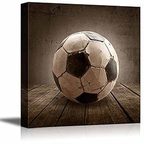 wall26 - Goal! Soccer Rustic Square Sport Panel...