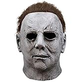 ANBWEHR Michael Myer Mask for Adults,Head Mask Horror Scary FaceFor Halloween Party Halloween Masks