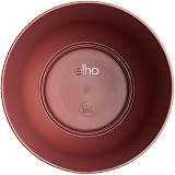 elho Jazz Round 14 cm Flower Pot Red Tuscan Red 100% Recycled Plastic view 4