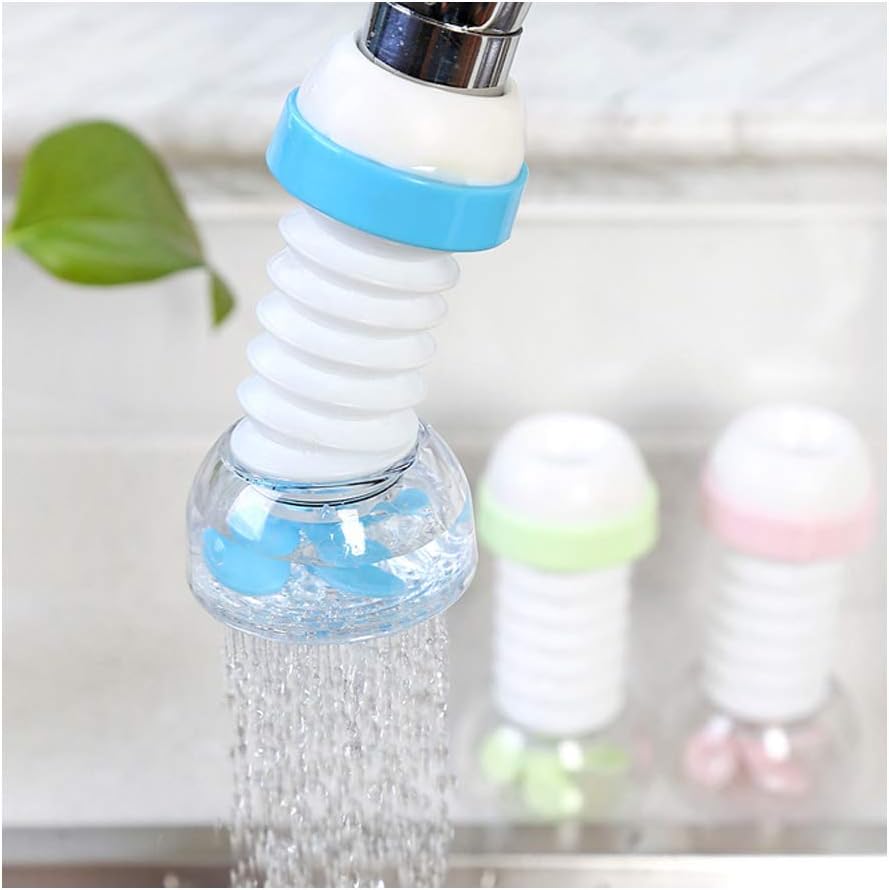 2 Pcs Rotatable And Retractable Kitchen Tap Sprayer/Faucet Extender/Nozzle