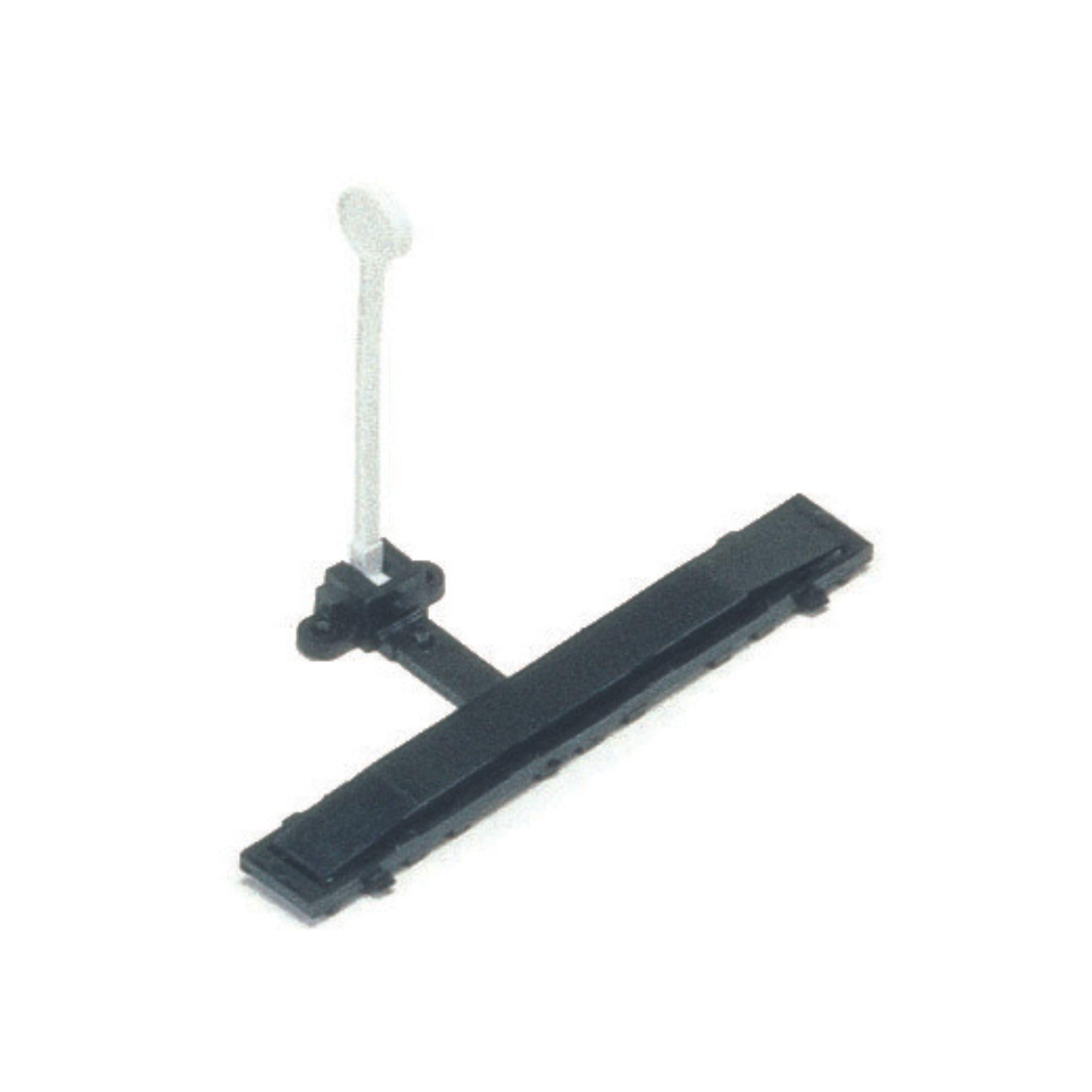 Hornby R617 Uncoupling Ramp - Spare Parts and Train Accessories for Hornby OO Gauge Model Railway Sets, Cleaning Tools - Scale 1:76, Black