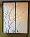 Stickerbrand© Nature Vinyl Wall Art Bare Tree Branch Wall Decal Sticker - Black, 72