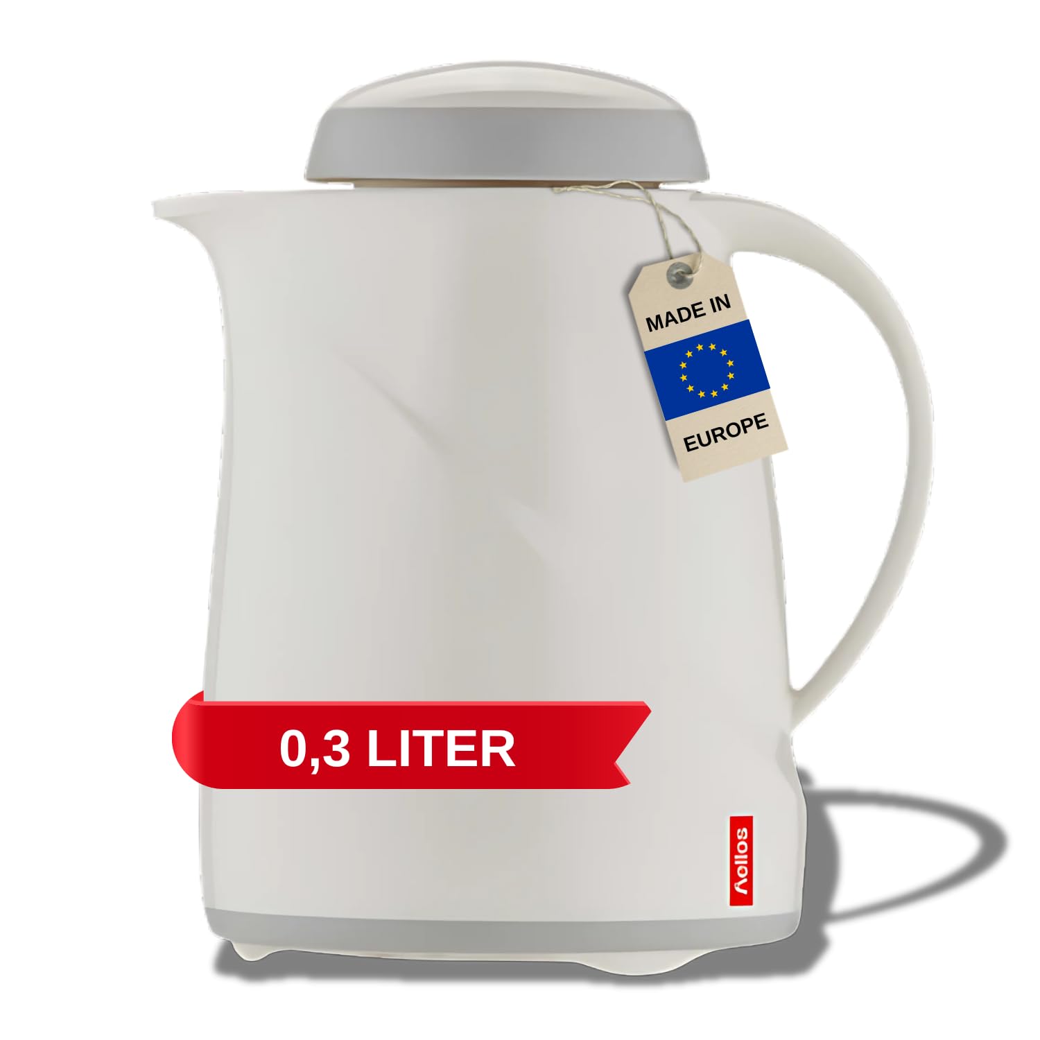 Helios Wave Picco Vacuum Jug White 0.3 Litre — image 1