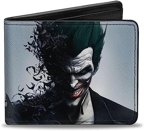 Amazon.com: Buckle-Down mens Buckle-down Pu Bifold - Joker
